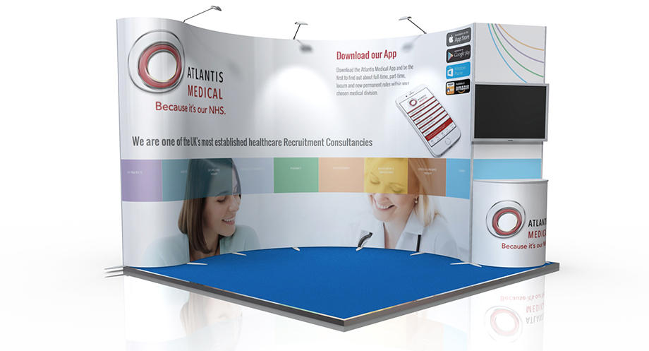 Exhibition Design solutions for recruitment agencies, Exhibition solutions for recruitment agencies, Solutions for recruitment agencies